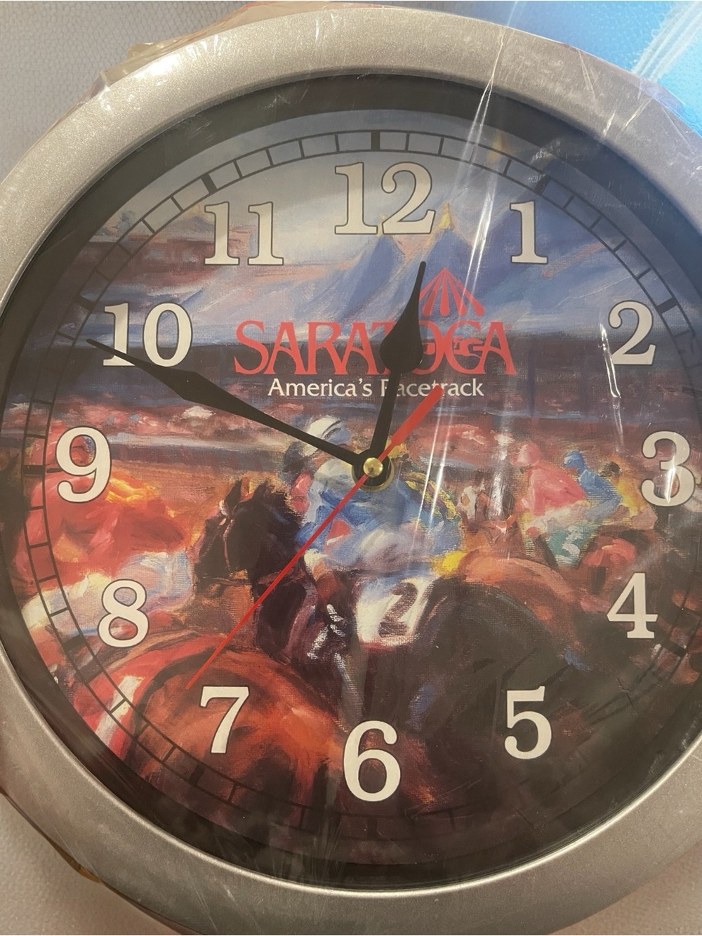 Saratoga America’s Racetrack 90’s Vintage Wall Quartz Clock